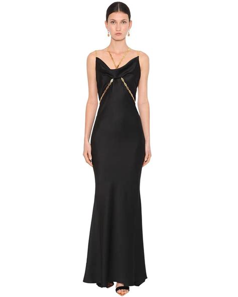 versace dress black